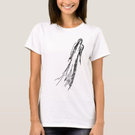 幽霊のような女 Tシャツ