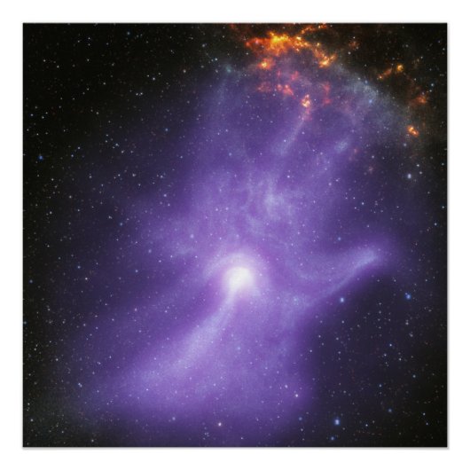 幽霊のような宇宙の手のX線望遠鏡 ポスター (正面)