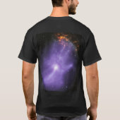 幽霊のような宇宙の手 X線望遠鏡 Tシャツ (裏面)