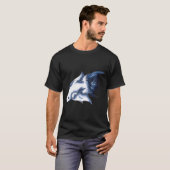 幽霊のような青 Tシャツ (正面フル)