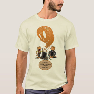 幽霊のよく出るなにんじんのワイシャツ Tシャツ