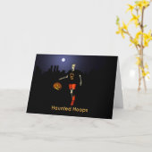 幽霊のよく出るなバスケ カード (黄色い花)