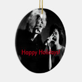 幽霊のよく出るな丘のクリスマスの家! セラミックオーナメント (右)