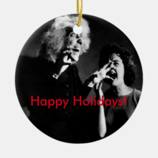 幽霊のよく出るな丘のクリスマスの家! セラミックオーナメント