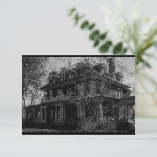 幽霊のよく出るな大邸宅のパーティの招待状 招待状 (スタンド正面)