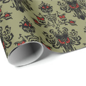 幽霊のよく出るな大邸宅の壁紙のクリスマスのデザイン ラッピングペーパー (ロールコーナー)