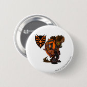 幽霊のよく出るな森のチーム大尉1 缶バッジ (正面&裏面)