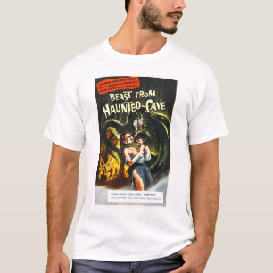 幽霊のよく出るな洞窟のTシャツからの獣 Tシャツ