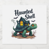 幽霊のよく出るウミガメ スパークリングワインラベル (シングルラベル)