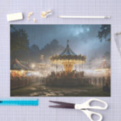 幽霊のよく出るカーニバルデカップティッシュペーパー 薄葉紙 (クラフト)