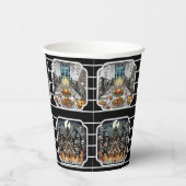 幽霊のよく出るクリスマスパーティーカップ – set 1 紙コップ (右)