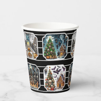 幽霊のよく出るクリスマスパーティーカップ – set 1 紙コップ