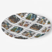 幽霊のよく出るクリスマスパーティープレート- set 3 ペーパープレート (アングル)