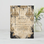 幽霊のよく出るシャンデリアゴシック 招待状 (スタンド正面)