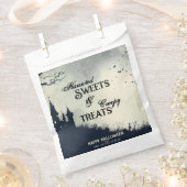 幽霊のよく出るスイーツ&不気味トリートハッピーハローウィン フェイバーバッグ (クリップ留めされた状態)