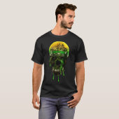 幽霊のよく出るスカル Tシャツ (正面フル)