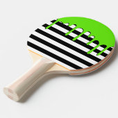 幽霊のよく出るストライプ 卓球ラケット (正面アングル)