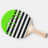 幽霊のよく出るストライプ 卓球ラケット (横)