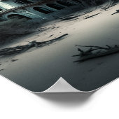 「幽霊のよく出るデュマビーチ1」ポスター ポスター (角)