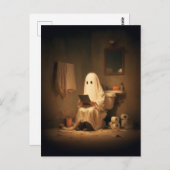 幽霊のよく出るトイレ幽霊読ズ ポストカード (正面/裏面)