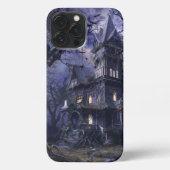 幽霊のよく出るハウスアットデュスク iPhoneケース (裏面)