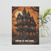 幽霊のよく出るハウスアットナイトハロウィーン 招待状 (スタンド正面)