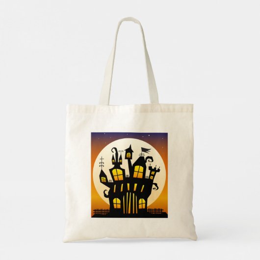 幽霊のよく出るハウスアンドムーントートバッグ トートバッグ (裏面)