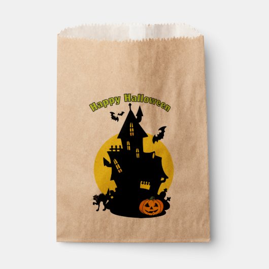 幽霊のよく出るハウスウィズこうもりハッピーハローウィンバッグ フェイバーバッグ (正面)