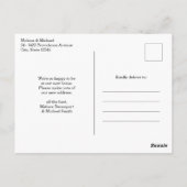 幽霊のよく出るハウスウィズパンプキンスハロウィンニューホーム ポストカード (裏面)