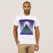 幽霊のよく出るハウスオンアヒルメンズTシャツ Tシャツ (正面フル)