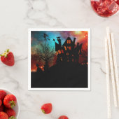 幽霊のよく出るハウスオンアヒル スタンダードカクテルナプキン (インサイチュ)