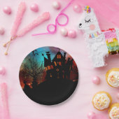 幽霊のよく出るハウスオンアヒル ペーパープレート (パーティー)