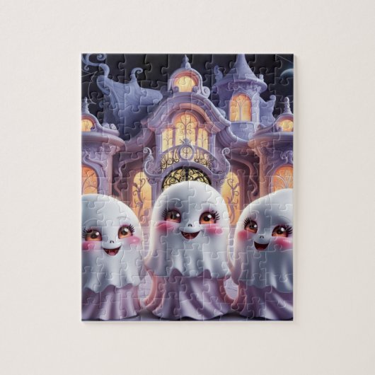 幽霊のよく出るハウスジグソーチャレンジ ジグソーパズル (縦)