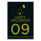 幽霊のよく出るハウスハッピーハローウィン テーブルナンバー (正面)