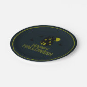 幽霊のよく出るハウスハッピーハローウィン ペーパープレート (アングル)