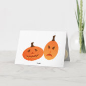 幽霊のよく出るハウスハロウィンカスタムグリーティングカード カード (裏面)