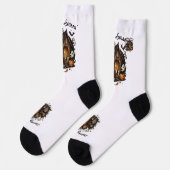 幽霊のよく出るハウスハロウィーンソックス🧦🎃 ソックス (左)