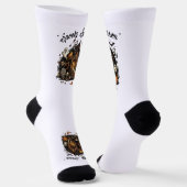 幽霊のよく出るハウスハロウィーンソックス🧦🎃 ソックス (傾斜あり)