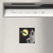 幽霊のよく出るハウスフルムーンアンドこうもり マグネット (インサイチュ (食洗機))