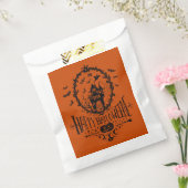 幽霊のよく出るハウスラインアートハッピーハローウィンオレンジ フェイバーバッグ (封をした状態)