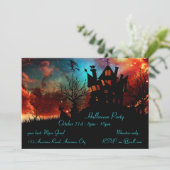 幽霊のよく出るハウスレッド&ブルースカイ 招待状 (スタンド正面)