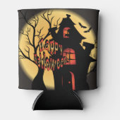 幽霊のよく出るハウス – ハロウィーン 缶クーラー (正面)