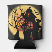 幽霊のよく出るハウス – ハロウィーン 缶クーラー (裏面)