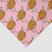 幽霊のよく出るハロウィーンのカボチャのちょうちん 薄葉紙 (詳細)