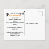 幽霊のよく出るハロウィーンオンザファーム ポストカード (裏面)