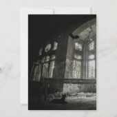 幽霊のよく出るハローウィンパーティ招待状 招待状 (裏面)