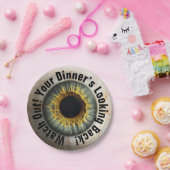 👁️幽霊のよく出るハローウィンパーティ! ペーパープレート (パーティー)