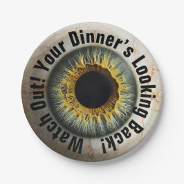 👁️幽霊のよく出るハローウィンパーティ! ペーパープレート