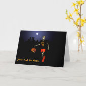 幽霊のよく出るバスケ カード (黄色い花)