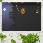 幽霊のよく出るバスケ キッチンタオル (折り畳み)